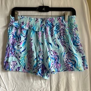 Girls Lilly Pulitzer Soft Cotton Short. Size XL (12-14)